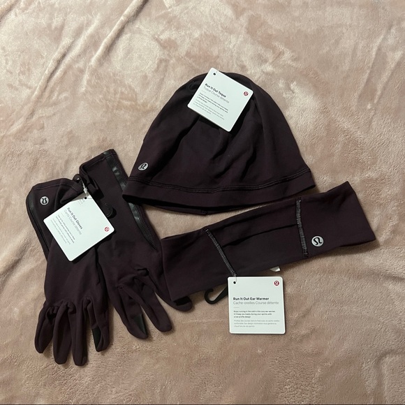 lululemon athletica Accessories - Lululemon Run It Out Cold weather accessories set